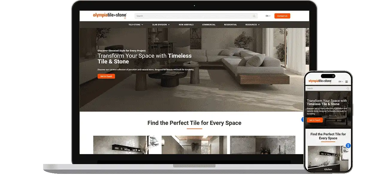 Web Design Challenges Faced By Olympia Tile Web Design Challenges Faced By Olympia Tile