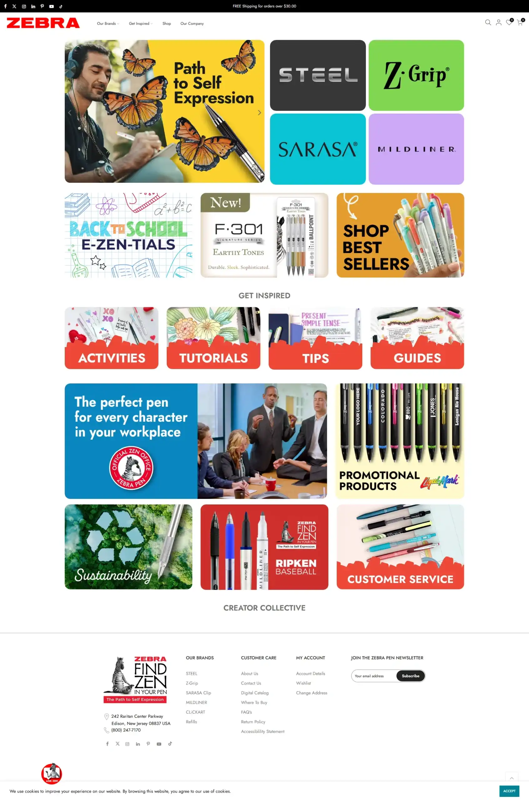 Web Design Success for Zebra Pen Delivered Results Web Design Success for Zebra Pen Delivered Results