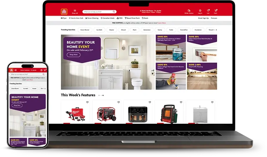 Home Hardware Web Design Case Study Home Hardware Web Design Case Study