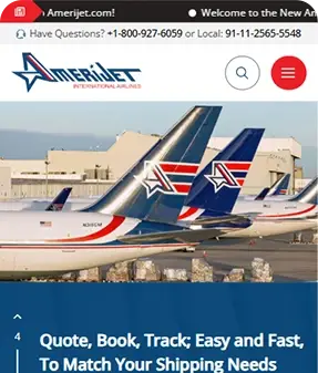 Amerijet Case Study Main Image