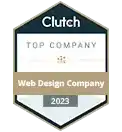 Top Web Design Company Clutch Award 2023 Top Web Design Company Clutch Award 2023