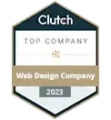 Top Web Design Company Clutch Award 2023 Top Web Design Company Clutch Award 2023