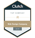 Top Web Design Company Clutch Award 2025 Top Web Design Company Clutch Award 2025
