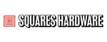 Squares Hardware White Logo
