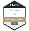 Top Web Design Company Clutch Award 2023 Top Web Design Company Clutch Award 2023