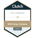 Top Web Design Company Clutch Award 2023 Top Web Design Company Clutch Award 2023