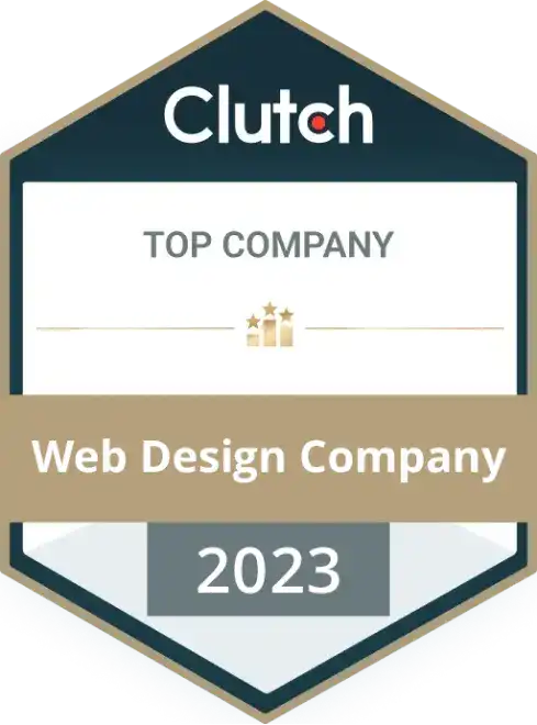 Top Web Design Company Clutch Award 2023 Top Web Design Company Clutch Award 2023